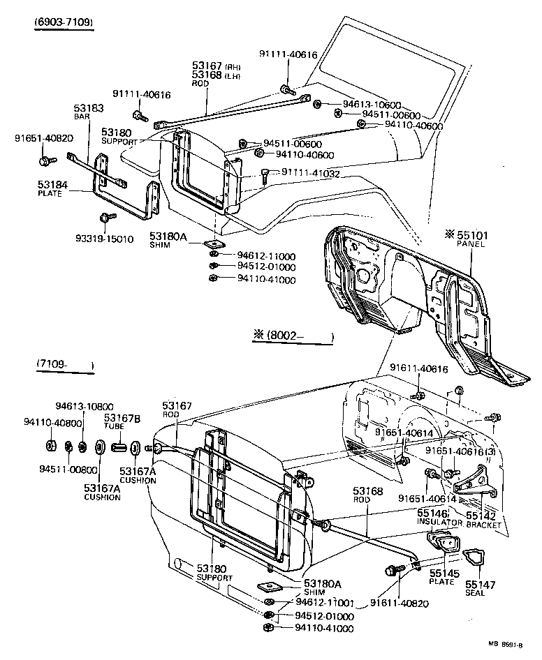 Fender Apron and Dash Panel