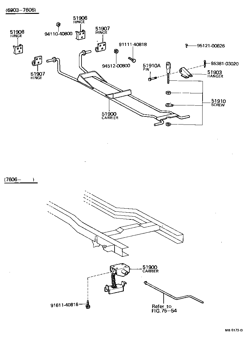 Spare Wheel Carrier