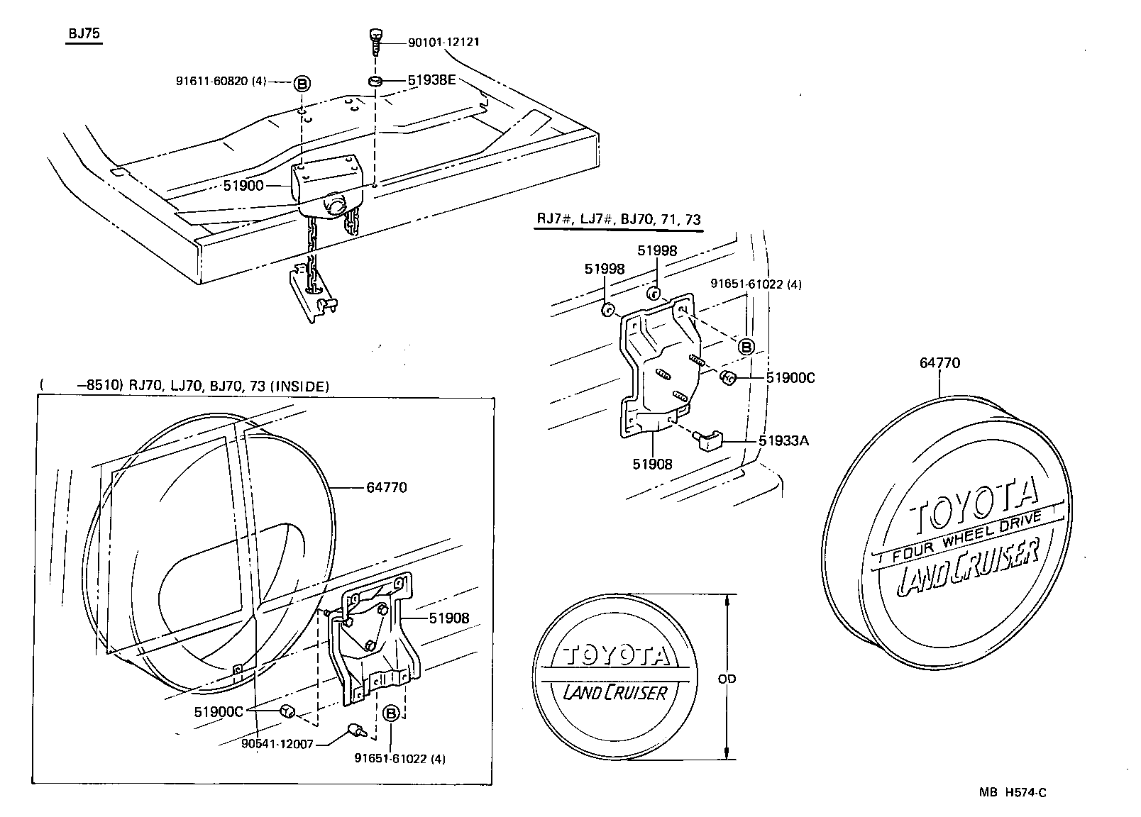 Spare Wheel Carrier